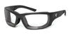 7eye Panhead Bifocal Sunglasses | Size 66 / Matte Black / Clear / +1.50