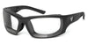 7eye PANHEAD Eyeglasses | Size 66 / Matte Black / Clear +1.50