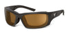 7eye Panhead Sunglasses | Size 66 / Matte Black / Copper