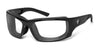 7eye Panhead Sunglasses | Size 66 / Glossy Black / Clear