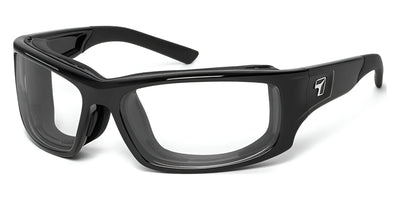 7eye PANHEAD Eyeglasses Glossy Black / BlueByrd Blue Light Blocker