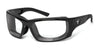 7eye Panhead Bifocal Sunglasses | Size 66 / Glossy Black / Clear / +1.50
