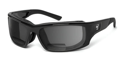 7eye Panhead Bifocal Sunglasses Glossy Black / Gray / +2.50