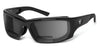 7eye PANHEAD Sunglasses | Size 66 / Glossy Black / Gray (12%) +1.50