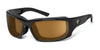 7eye Panhead Sunglasses | Size 66 / Glossy Black / Copper