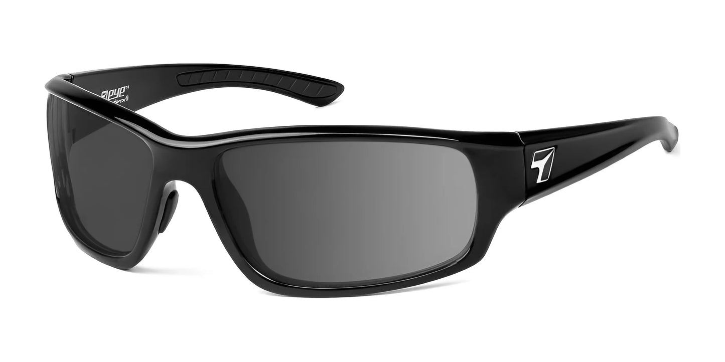 7eye Rake Sunglasses Glossy Black / Gray