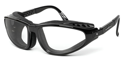 7eye RAPTOR Eyeglasses / Size 65 / Glossy Black / Clear