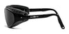7eye Raptor Sunglasses | Size 65 / Glossy Black / Polarized Gray (11%)