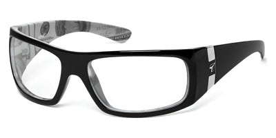 7eye SHAKA Eyeglasses Glossy Black C-Note / Clear