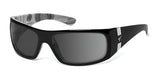 7eye Shaka Sunglasses Glossy Black with C Note / Contrast Photochromic - Pale Yellow to Gray