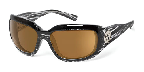 7eye Shasta Sunglasses / Size 58 / Black Striped Tortoise / Eclypse Photochromic - Clr to Gray