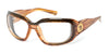 7eye Shasta Sunglasses | Size 58 / Brown Striped Tortoise / Clear