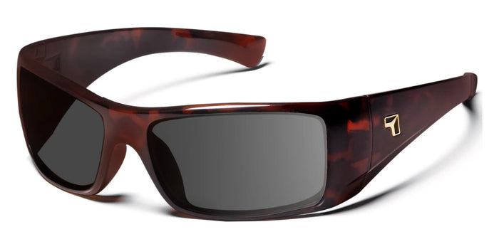7eye SHAUN Sunglasses / Dark Tortoise / DARKshift Photochromic