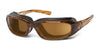 7eye Sierra Sunglasses | Size 59 / Brown Stripe / Copper