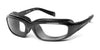 7eye Sirocco Sunglasses | Size 59 / Metallic Black / Clear