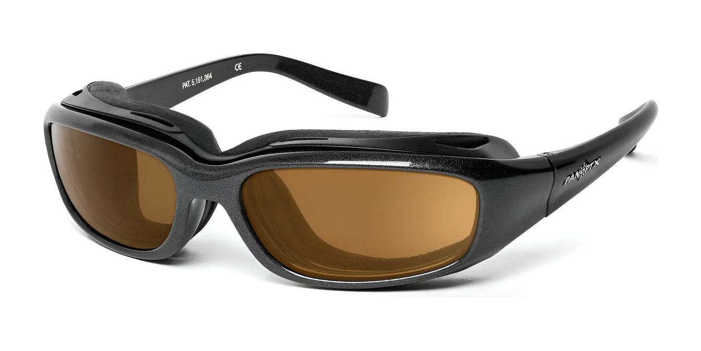 7eye Sirocco Sunglasses Metallic Black / Polarized Copper