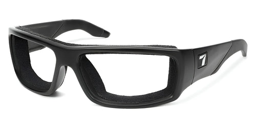 7eye STORMIN Eyeglasses / Matte Black / Clear