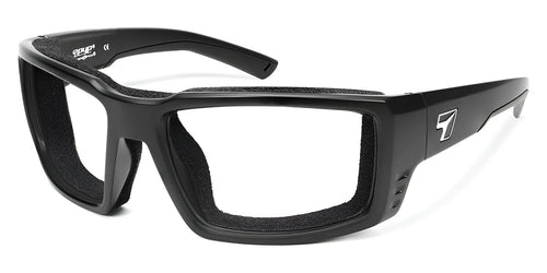 7eye SURGE Eyeglasses / Matte Black / Clear