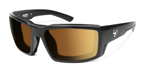 7eye Surge Sunglasses / Matte Black / Copper