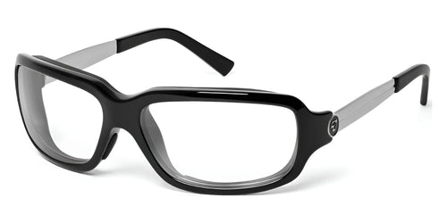 7eye TAHOE Eyeglasses / Size 60 / Glossy Black / Clear