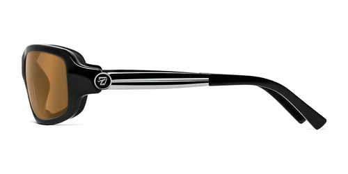 7eye Tahoe Sunglasses / Size 60 / Glossy Black / Eclypse Photochromic - Clr to Gray