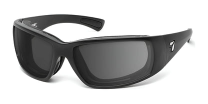 7eye Taku Plus Sunglasses Matte Black / DARKshift Photochromic - Clr to DARK Gray