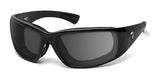 7eye Taku Plus Sunglasses Glossy Black / Contrast Photochromic - Pale Yellow to Gray