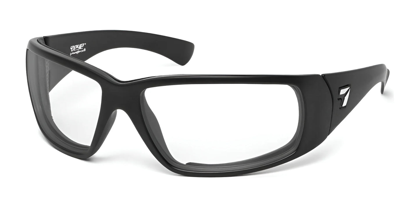 7eye Taku Sunglasses Matte Black / Clear