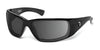 7eye Taku Sunglasses | Size 66 / Glossy Black / Contrast Photochromic - Pale Yellow to Gray