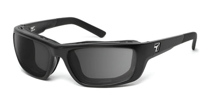 7eye Ventus Sunglasses Matte Black / DARKshift Photochromic - Clr to DARK Gray