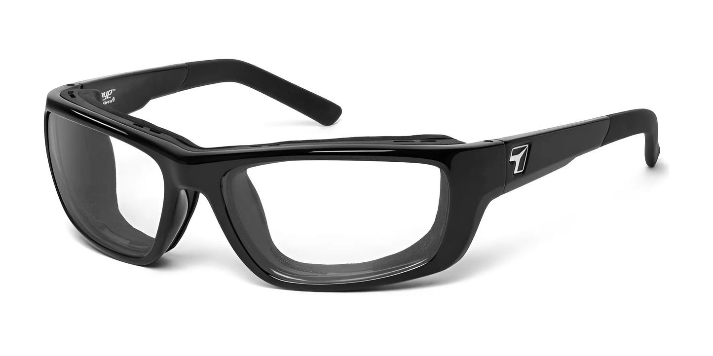 7eye Ventus Sunglasses Glossy Black / BlueByrd Blue Light Blocker