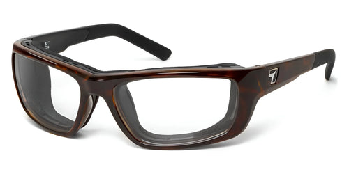 7eye VENTUS Eyeglasses / Size 61 / Dark Tortoise / Clear