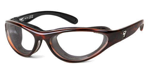 7eye VIENTO Eyeglasses / Size 62 / Dark Tortoise / Clear
