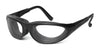 7eye Warrior Sunglasses | Size 65 / Matte Black / Clear