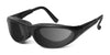 7eye Warrior Sunglasses | Size 65 / Matte Black / Gray