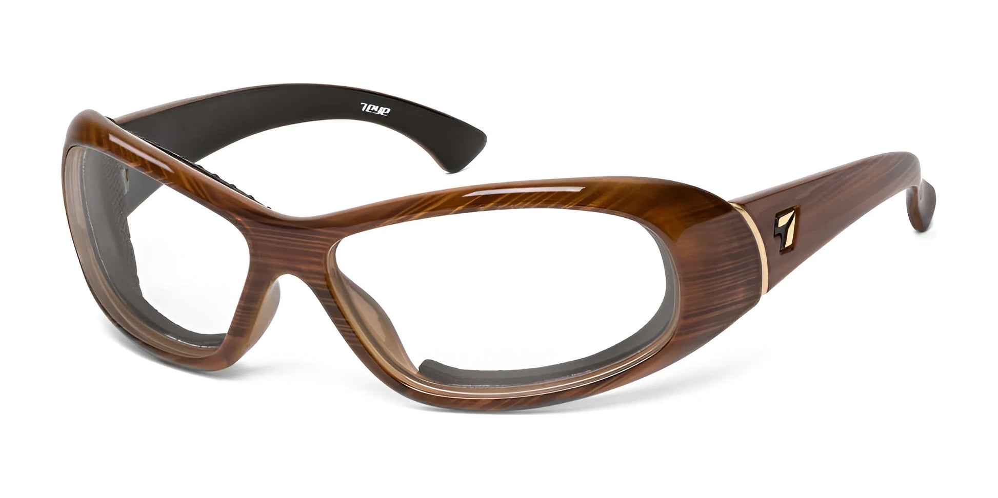 7eye Zephyr Sunglasses Sandalwood / Clear