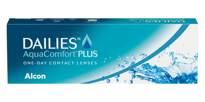 Dailies Aqua Comfort Plus contact lenses box