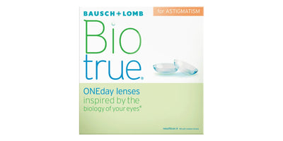 Biotrue ONEday for Astigmatism contact lenses box