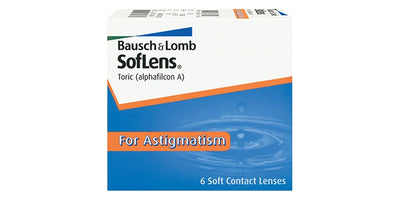 SofLens Toric contact lenses box