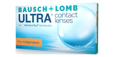 Ultra for Astigmatism contact lenses box