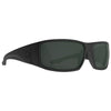 SPY COOPER XL Sunglasses | Size 64 / Matte Black / Happy Gray Green