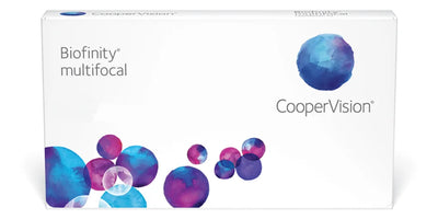Biofinity Multifocal contact lenses box