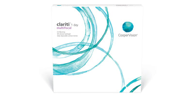 Clariti 1 Day Multifocal contact lenses box