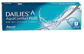 Dailies Aqua Comfort Plus / Size 30 lenses