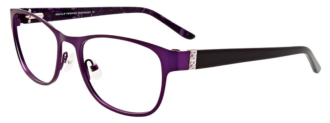 EasyClip EC314 Eyeglasses Satin Purple