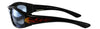 Birdz Oriole Sunglasses / Black Matte / Clear