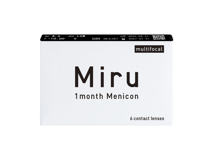 Miru 1 Month Multifocal / Size 6 lenses