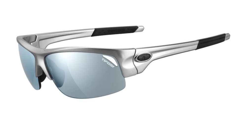 Tifosi Saxon Sunglasses - Gloss Gunmetal / Smoke Bright Blue