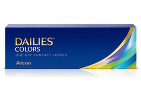 Dailies Colors / Size 30 lenses / Mystic Blue