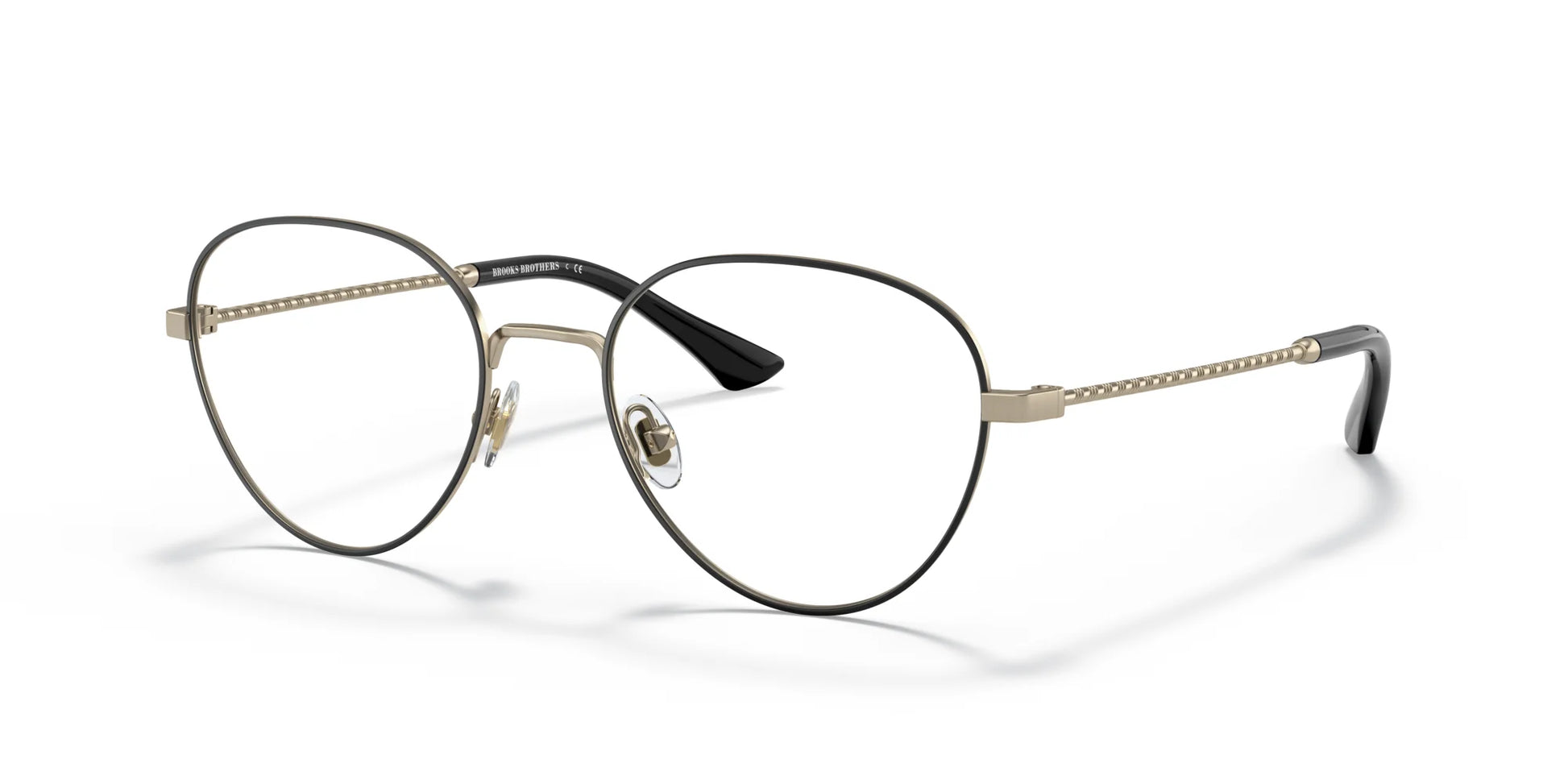 Brooks Brothers BB1093 Eyeglasses Matte Light Gold
